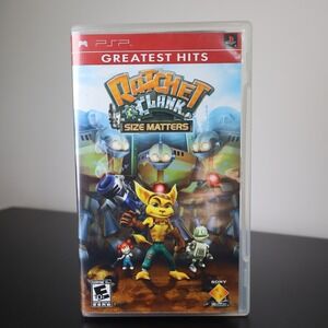 Ratchet and Clank: Size Matters (Sony PSP, 2007) CIB Tested and Working Game